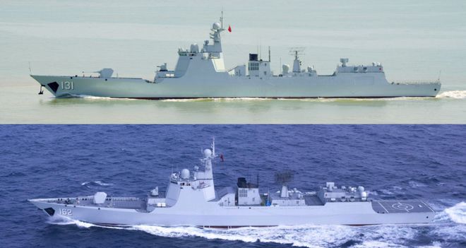 Max版正式亮相中国海军下一代驱逐舰何时亮相？k8凯发国际央视首次公开！052D型Pro(图4)