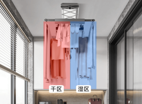 衣体验——衣被同晒才是真爱智能晾衣架：盼盼重新定义晾(图3)